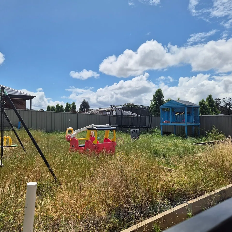 End of lease garden cleaning and bond recovery exterior service at Bendigo rental property